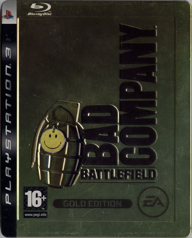 Battlefield Bad Company [Gold Edition] box art for Xbox 360
